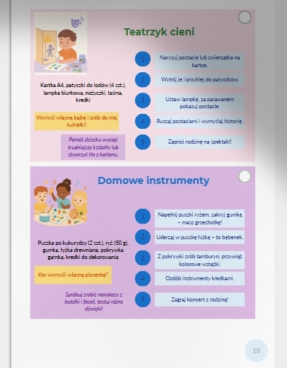 Zestaw: „100 Pomysłów na Deszczowy Dzień”