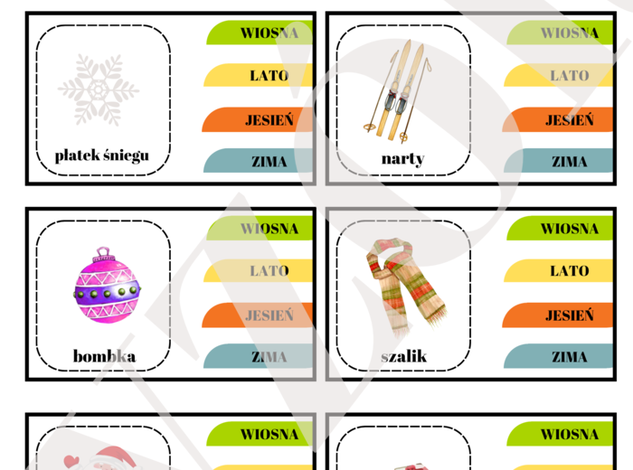 Pory roku podstawowy