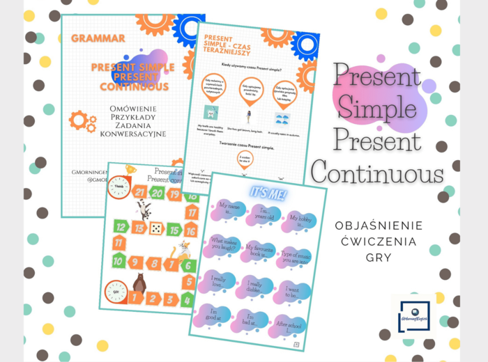 Present simple and continuous