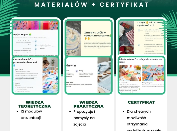 Szkolenie - TAZ - Twórcza Akademia Zmysłów