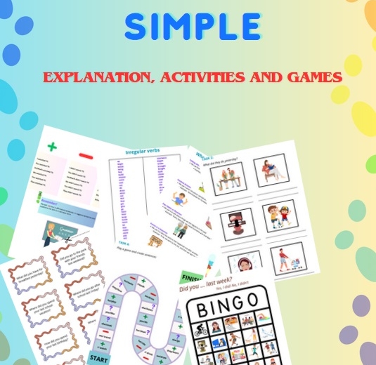 Past Simple - teoria, ćwiczenia, gry