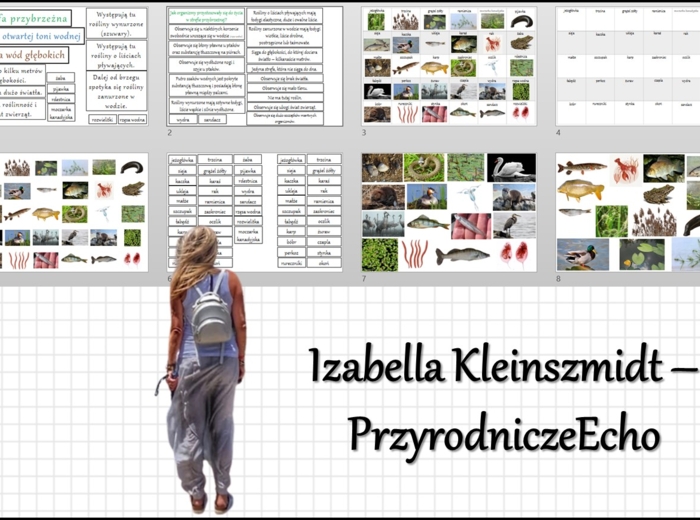 Materiał do zalaminowania/praca w grupach/stacje zadaniowe/układanka/puzzle „Życie w jeziorze” w pdf. Przyroda, dział „Odkrywamy tajemnice życia w wodzie i na lądzie”.