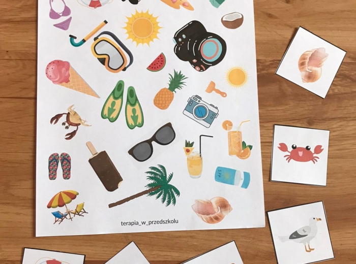 ???Bystre oczko: wakacje???Percepcja wzrokowa???