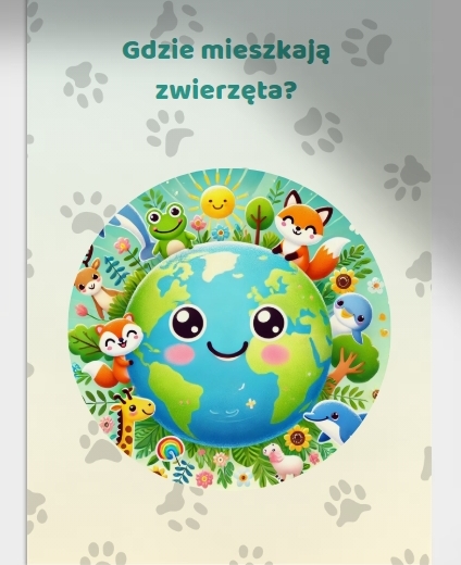 Karty pracy. Zwierzęta i ich siedliska. Kolorowanki z ekologicznymi przesłaniami. "Znajdź różnice" - elementy przyrody.