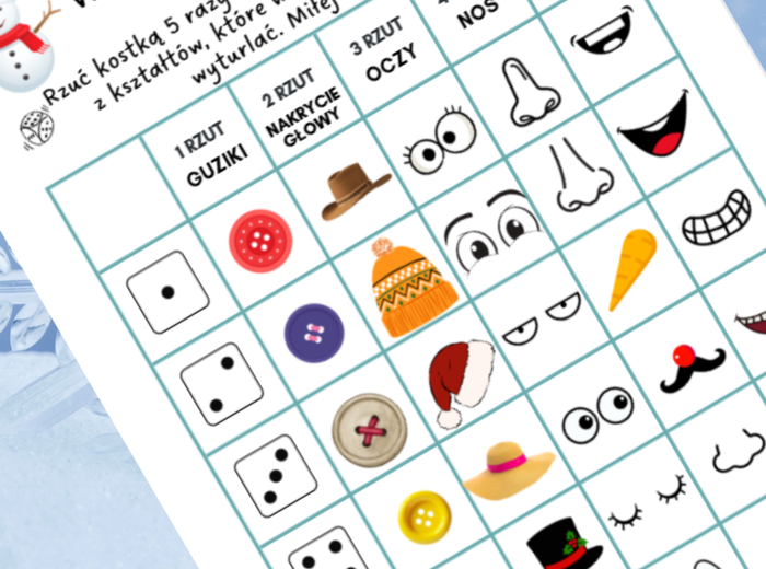 Wyturlaj bałwanka - Boże Narodzenie, zima