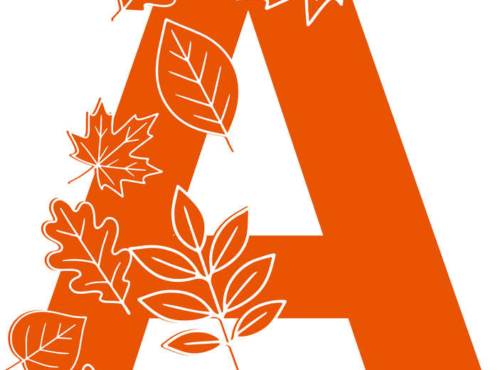 Alfabet polski z motywami jesieni (pdf i png do canvy )