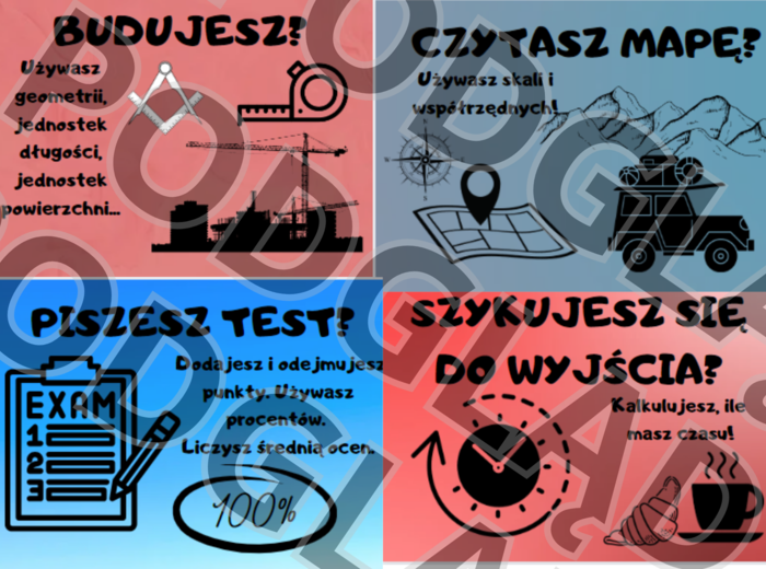 Całoroczna gazetka- matematyka