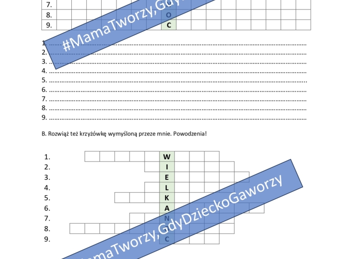 Wielkanocny szaradzista