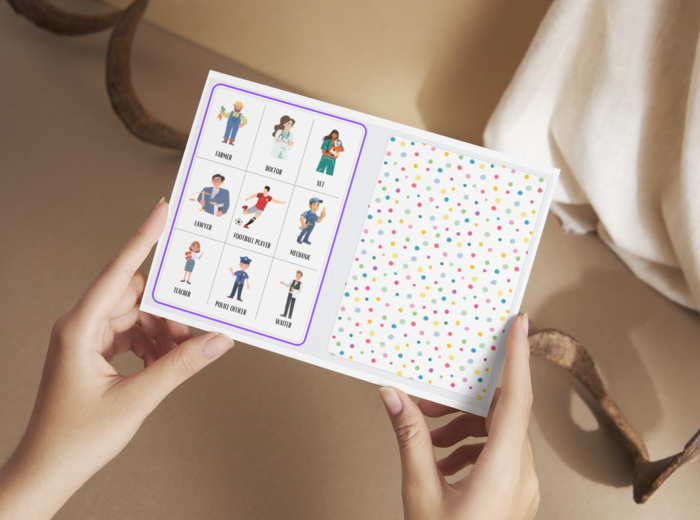 JOBS flashcards - karty obrazkowe 27 profesji/karier