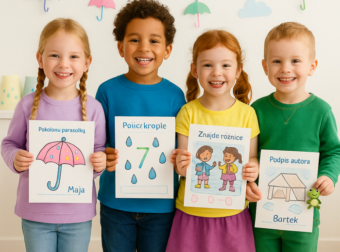 Deszczowa Przygoda w Przedszkolu