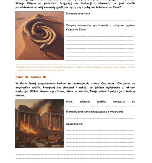 25 zadań z ikonografii - ćwiczenie do E8