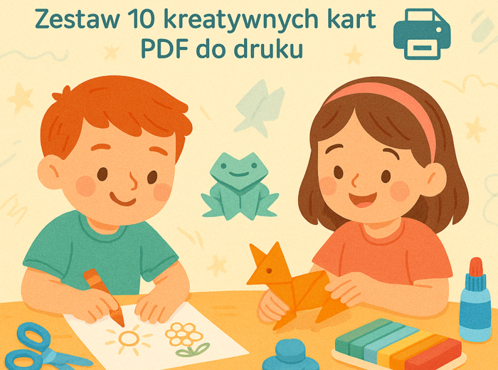 Karty z propozycjami zabaw manualnych