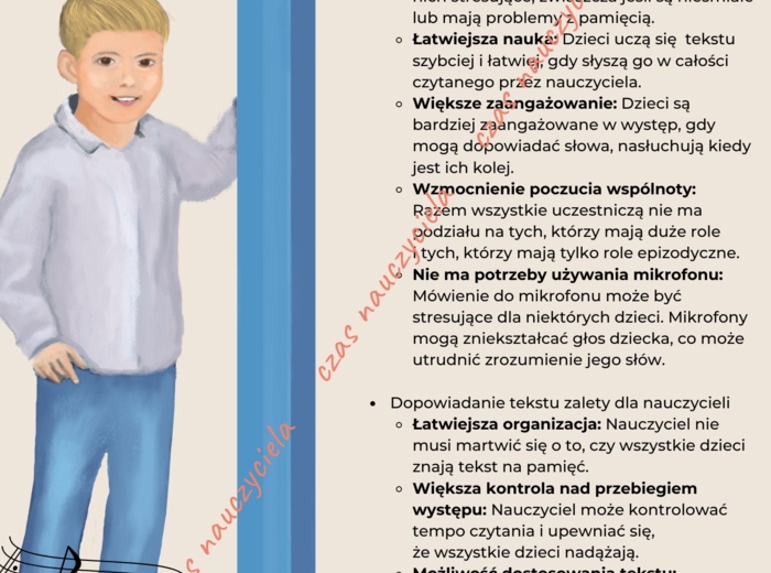 Scenariusz pasowania na przedszkolaka - dwie wersje. Piękna oprawa muzyczna i taneczna.