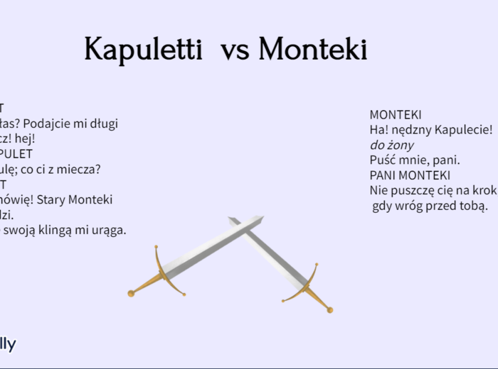 Romeo i Julia - prezentacja