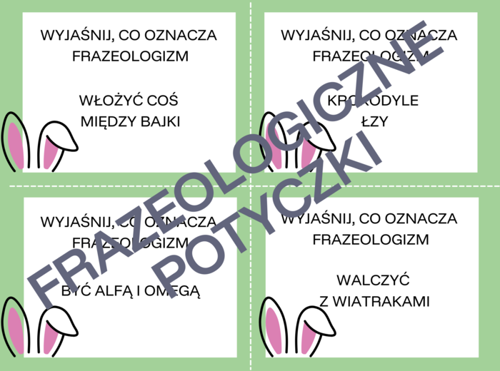 Frazeologiczne potyczki (gra planszowa)