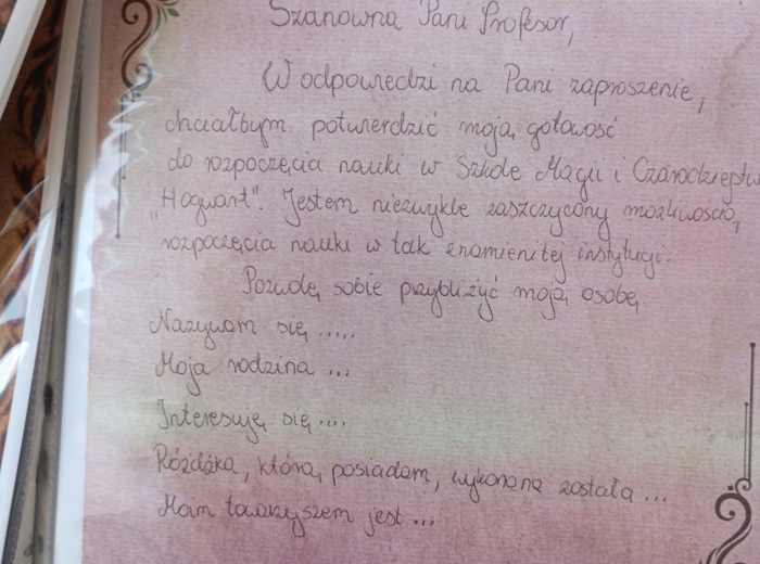 Harry Potter - kreatywna praca z lekturą  "Harry Potter i Kamień filozoficzny"