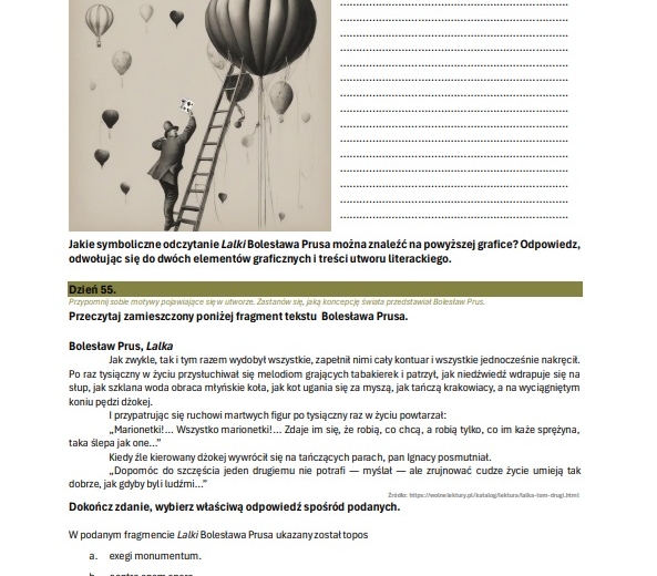 Zadania do matury pisemnej