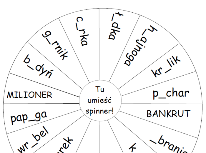 Zakręcona ortografia - gry ortograficzne
