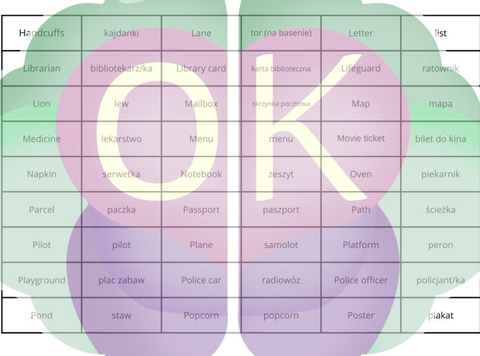 🏙️ Places in Town – dopasuj i ucz się (32 strony)