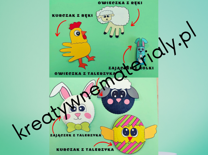 Wielkanocne prace plastyczne