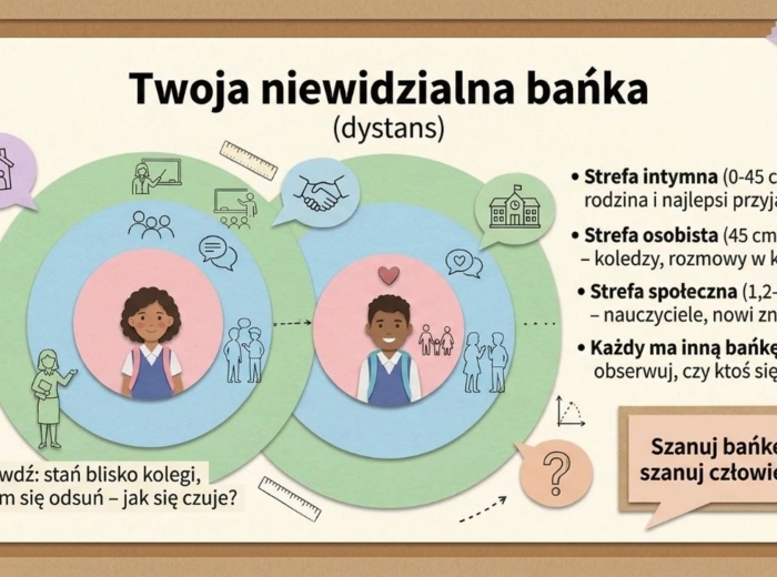 Mowa ciała, Komunikacja niewerbalna - materiały na gazetkę/prezentacje/rewalidację/trening umiejętności społecznych