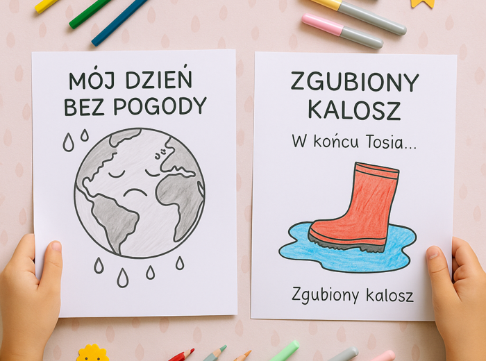 Karty pracy „Co robić w deszczowe dni?”
