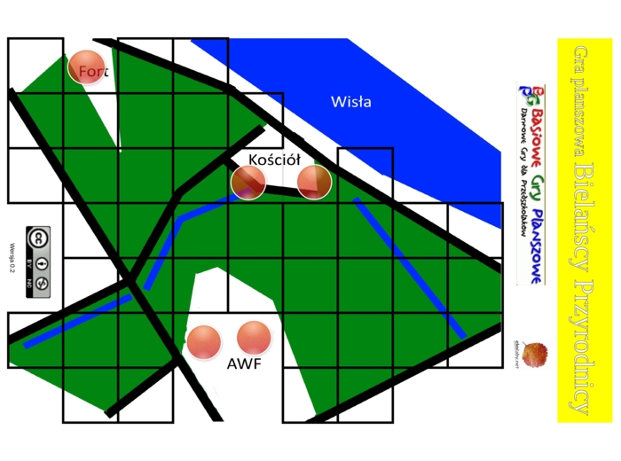 Bielańscy przyrodnicy – Gra planszowa