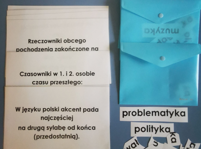 Akcent w języku polskim - teoria i zadania