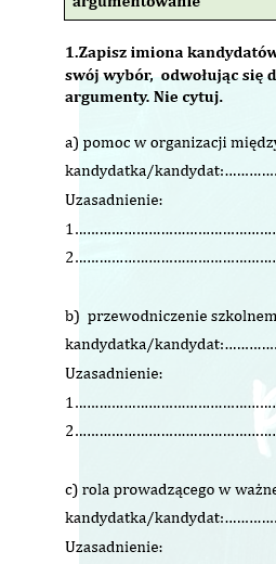 ZANIM POWSTANIE ROZPRAWKA, MAMY W PLANIE ARGUMENTOWANIE. Ćwiczenia dla uczniów klas 7-8 przygotowujące do pisania rozprawki.