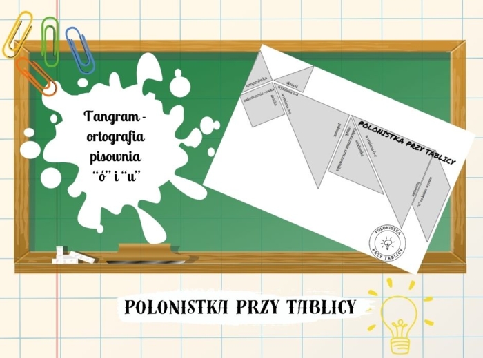 Tangram ortograficzny u-ó
