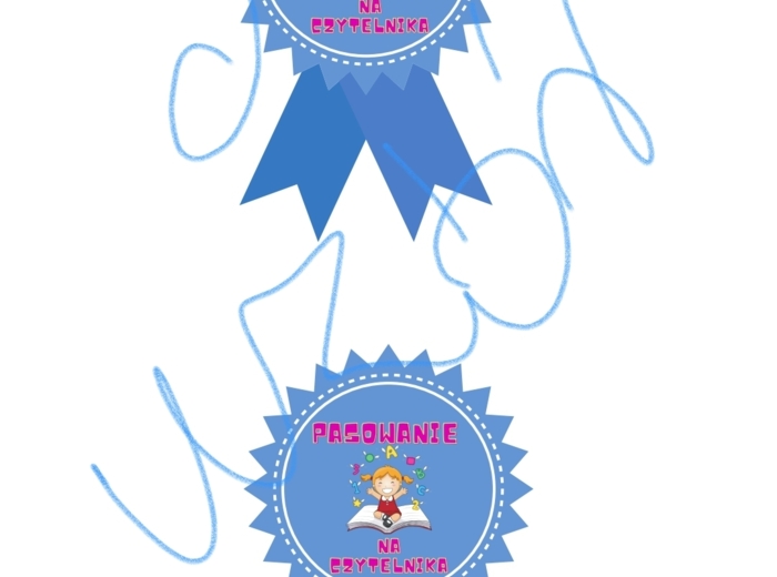 Medal - Pasowanie na czytelnika