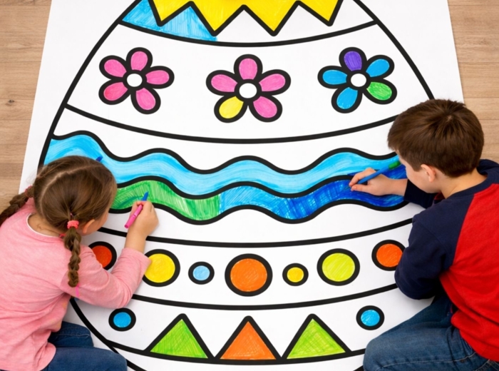 Kolorowanka wielkanocna