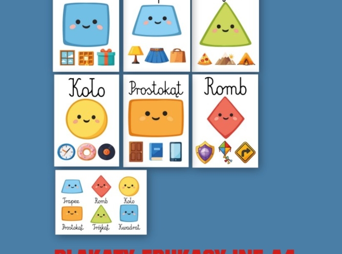 Karty Pracy – Kształty | Edukacja Przedszkolna | Do Druku