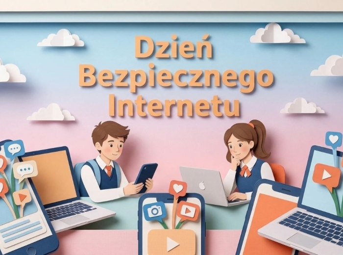 Dzień Bezpiecznego Internetu – gazetka szkolna / prezentacja (18 plansz)