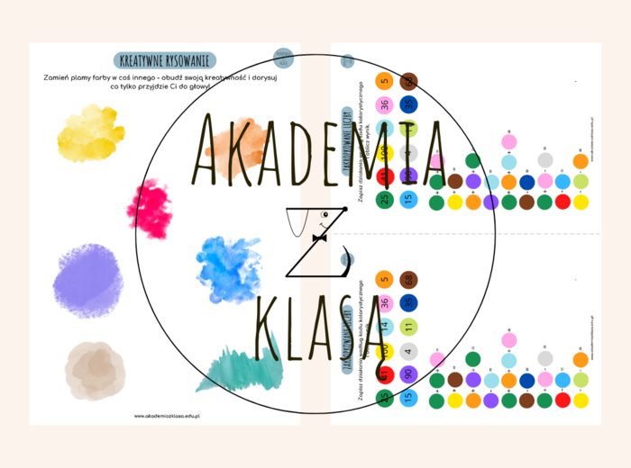 DZIEŃ KROPKI - PAKIET MATERIAŁÓW dla klas 1-3