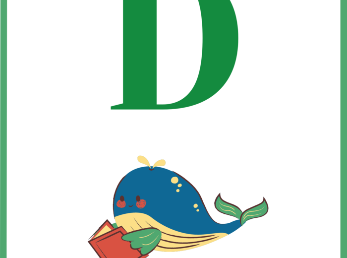 DZIEŃ KSIĄŻKI DLA DZIECI – girlanda – napis – gazetka – wersja 1