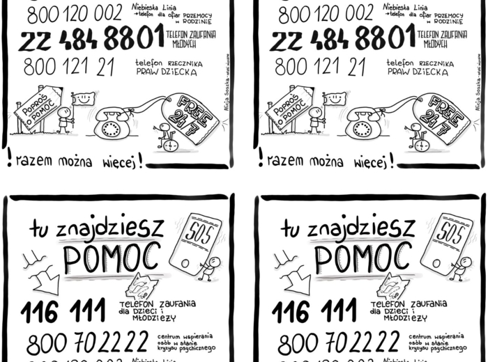 TELEFONY POMOCY by Alicja Soszka