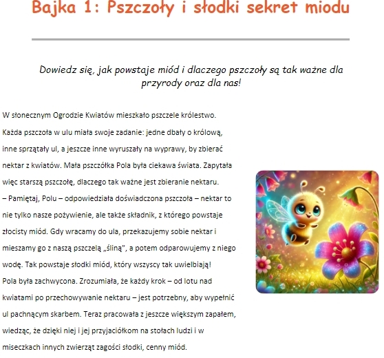 Bajki o zwierzętach i ich zwyczajach