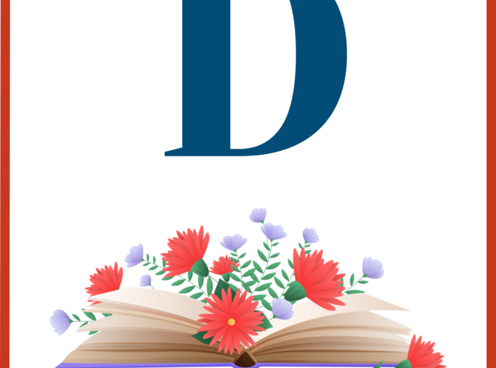 DZIEŃ KSIĄŻKI DLA DZIECI – girlanda – napis – gazetka – wersja 3