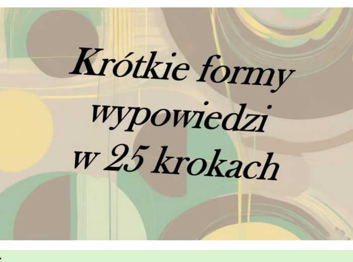 Zestaw 25 kroków do ogłoszenia i zaproszenia oraz 25 kroków do przemówienia.