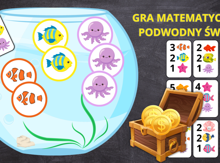 GRA MATEMATYCZNA - podwodny świat