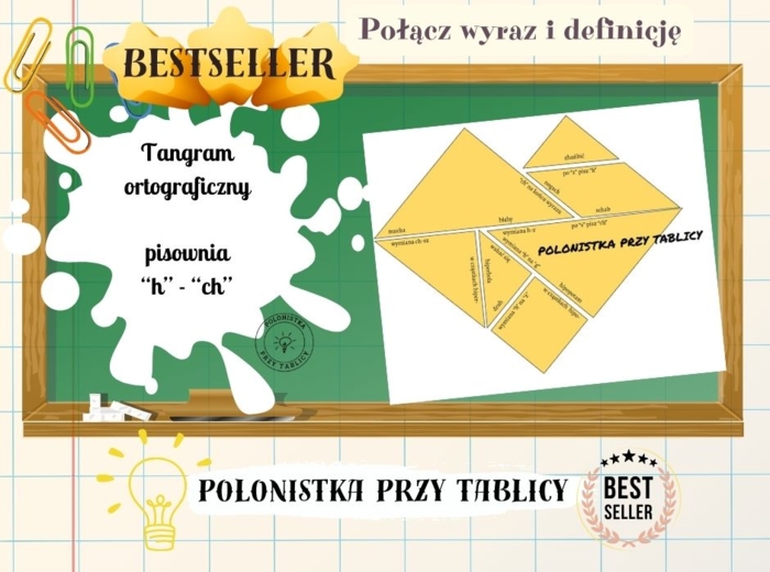 Tangram ortograficzny ch-h