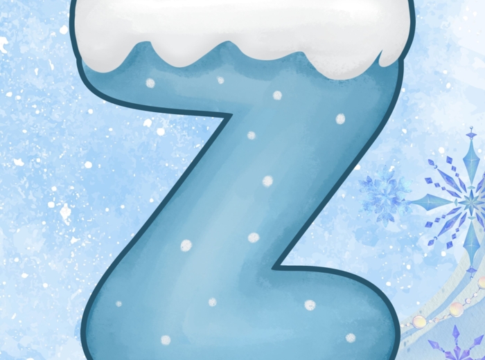 ZIMA - zestaw materiałów edukacyjnych - grafika XXL