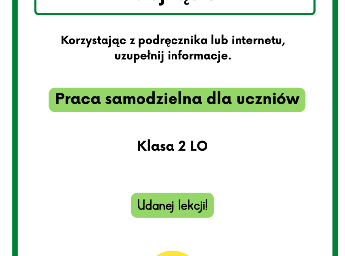 Środkowe i wysokości w trójkącie. Karta pracy dla szkoły średniej :)