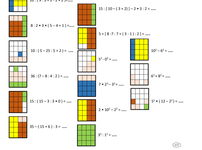 Kodowanie - kolejność wykonywania działań