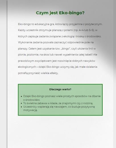Eko-bingo