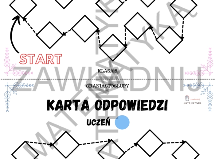 Stacje zadaniowe – graniastosłupy