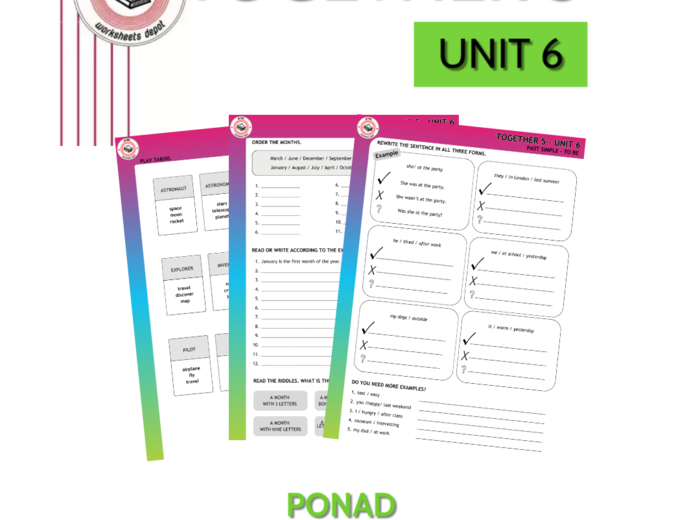 Together 5 Unit 6 - materiały dodatkowe