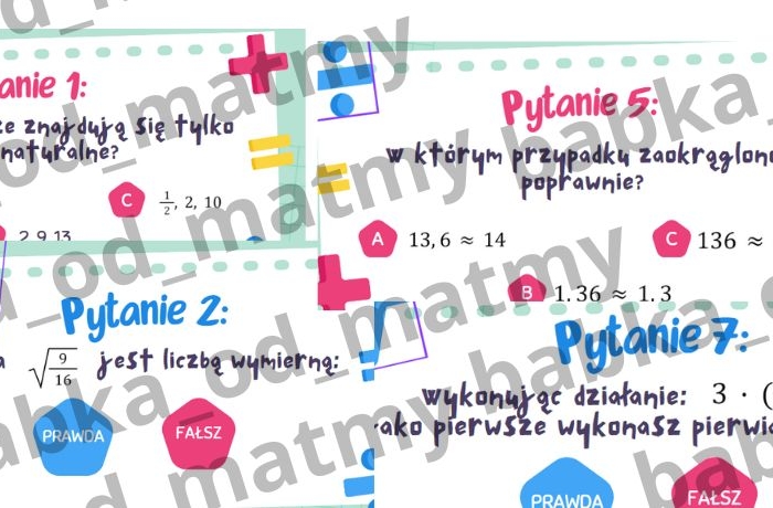 Ostatnia powtórka do E8 z matmy!