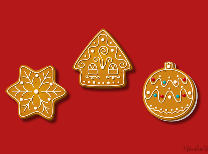 Układanie pierniczków według wzoru